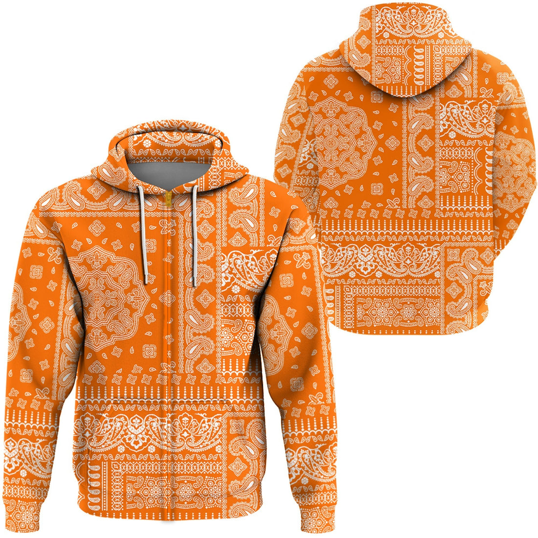 Paisley Bandana Hoodie Pattern Seamless Ver.94 RLT13