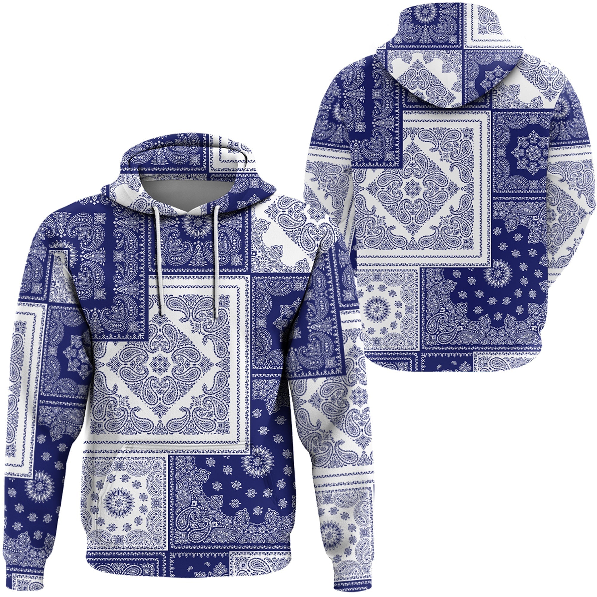 Paisley Bandana Hoodie Pattern Seamless Ver.101 RLT13