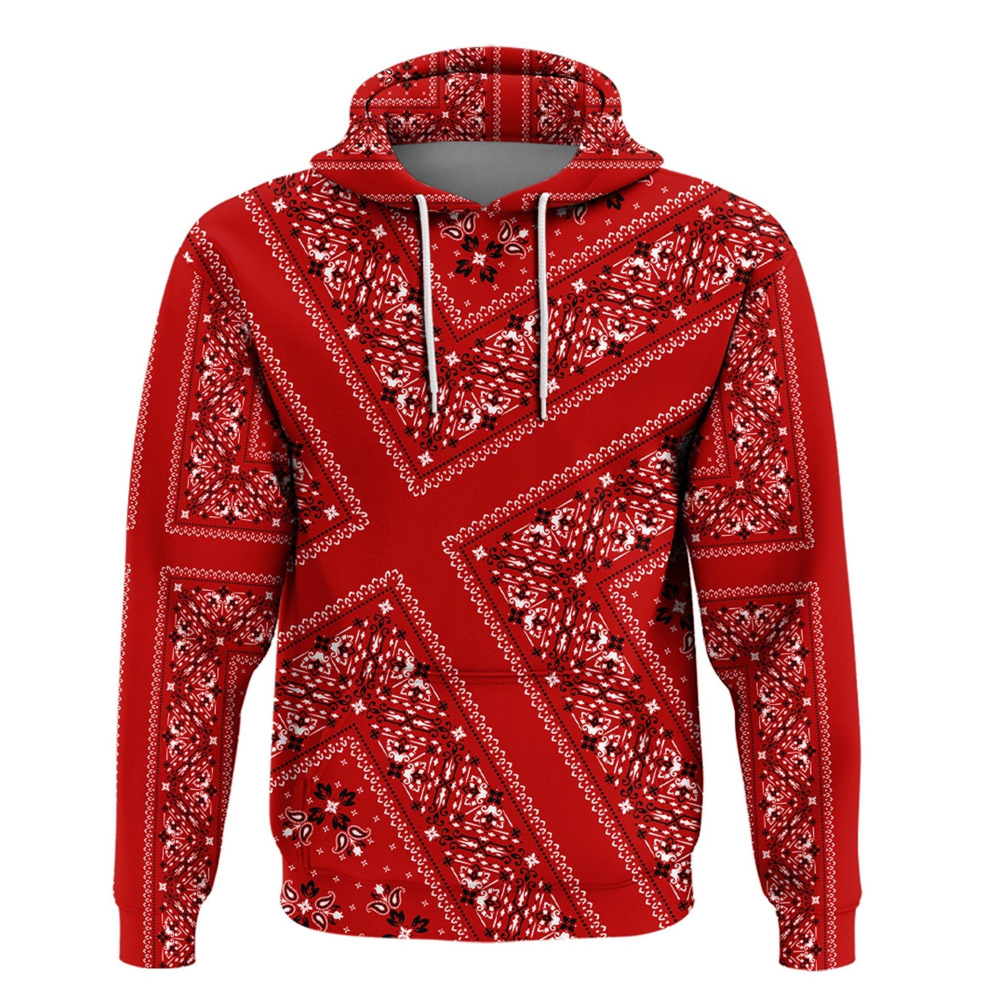 Paisley Bandana Hoodie Pattern Seamless Ver.100 RLT13