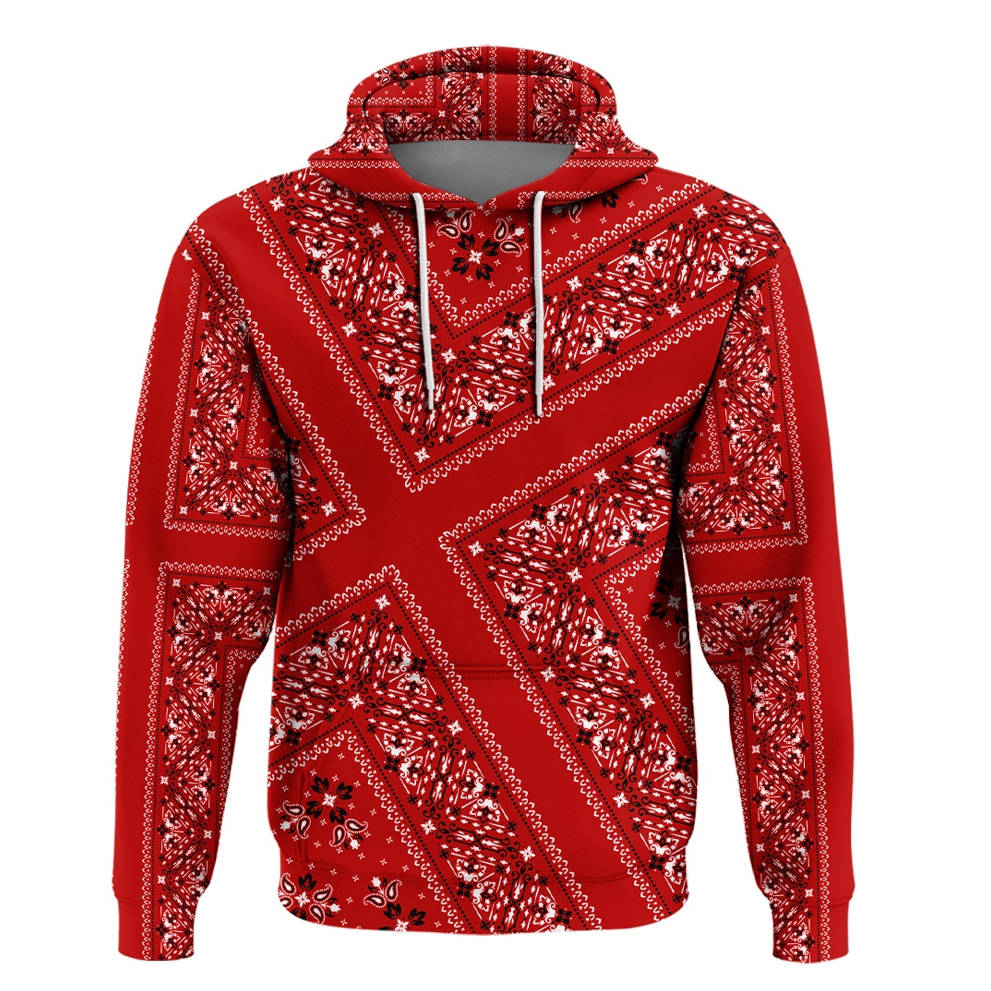Paisley Bandana Hoodie Pattern Seamless Ver.100 RLT13
