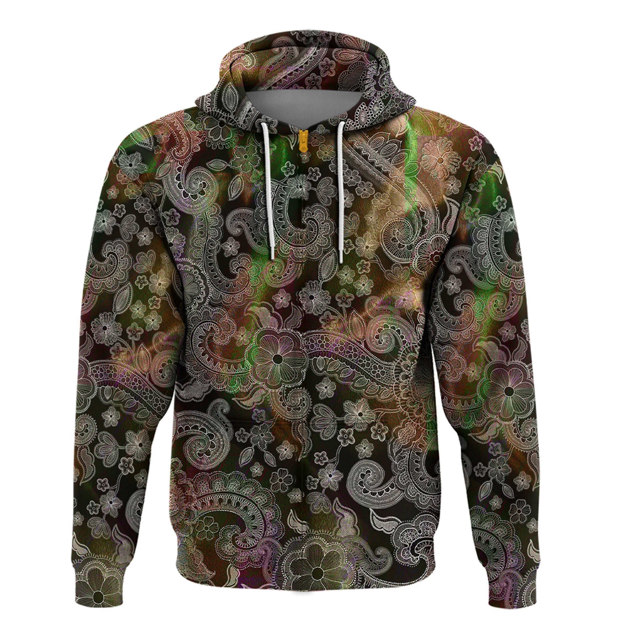 Paisley Bandana Hoodie Pattern Seamless Ver.102 RLT13