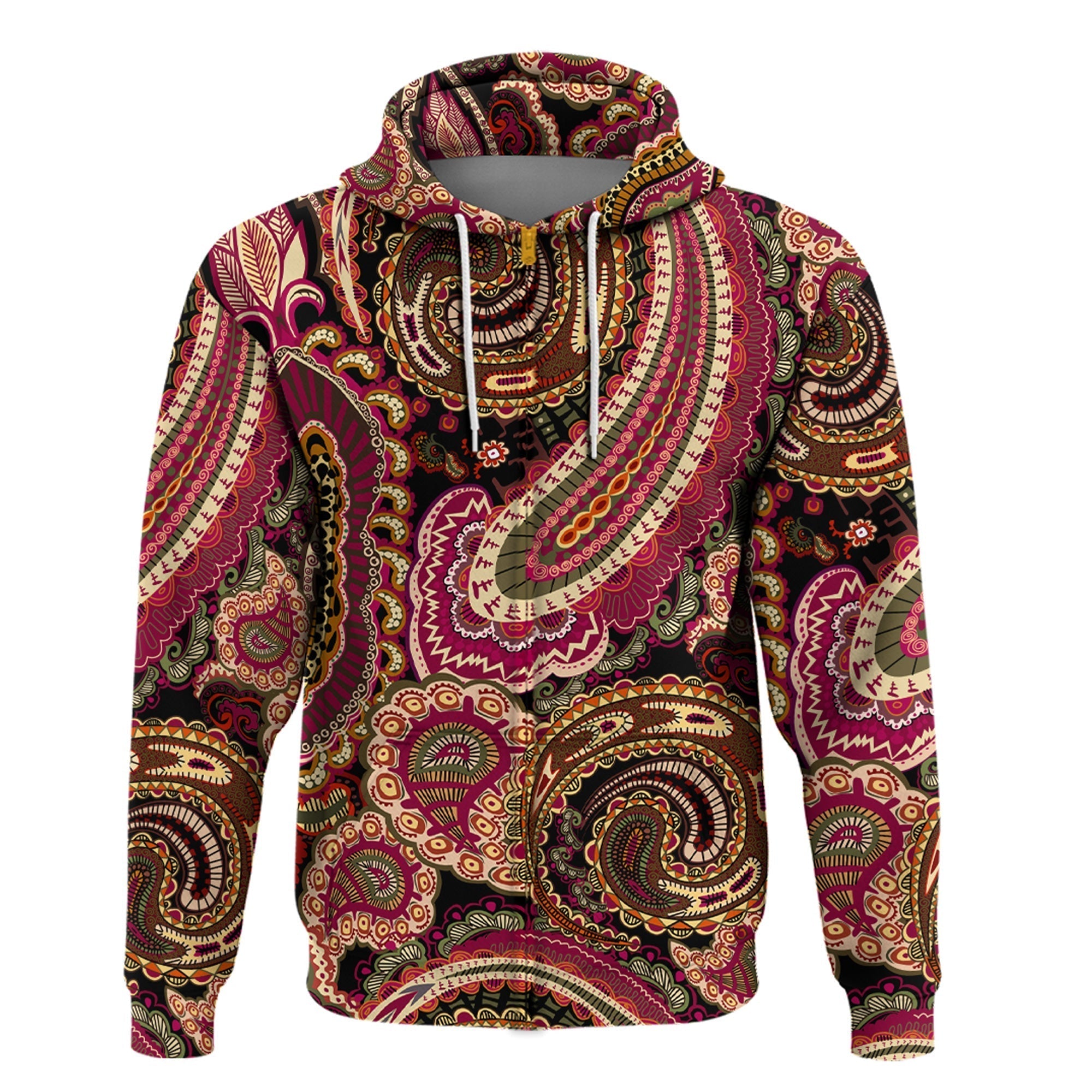 Paisley Bandana Hoodie Pattern Seamless Ver.112 RLT13