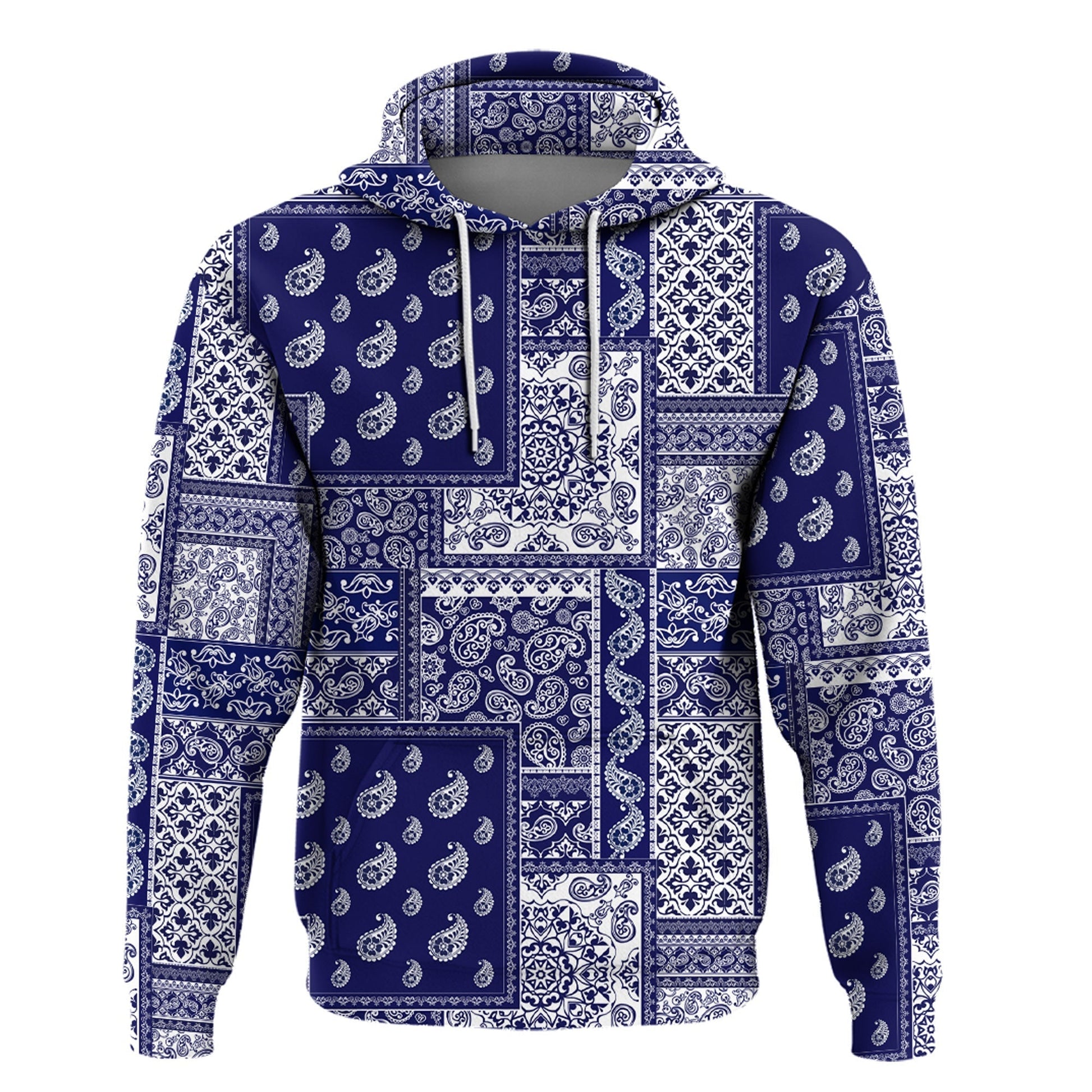 Paisley Bandana Hoodie Pattern Seamless Ver.77 RLT13