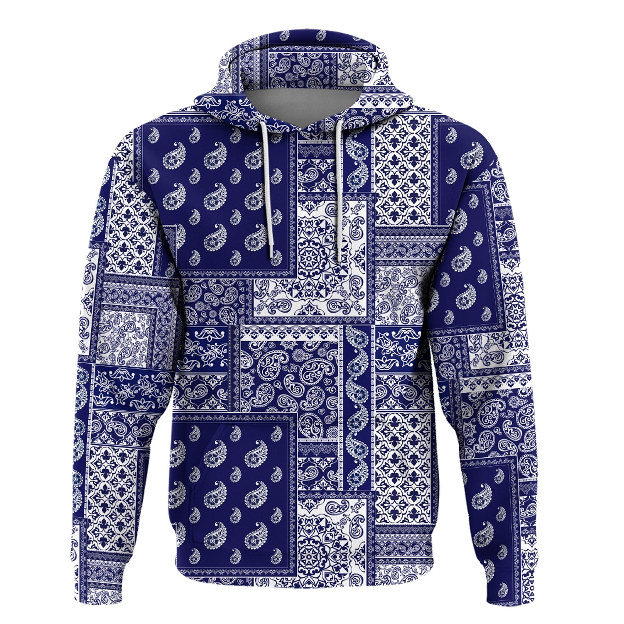 Paisley Bandana Hoodie Pattern Seamless Ver.77 RLT13