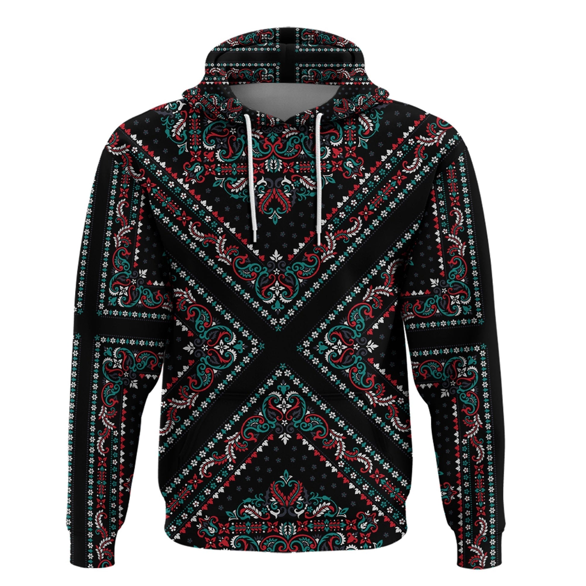 Paisley Bandana Hoodie Pattern Seamless Ver.86 RLT13