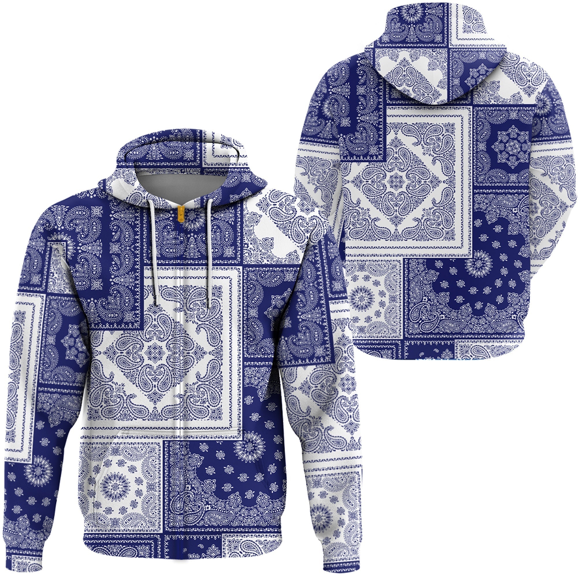 Paisley Bandana Hoodie Pattern Seamless Ver.101 RLT13