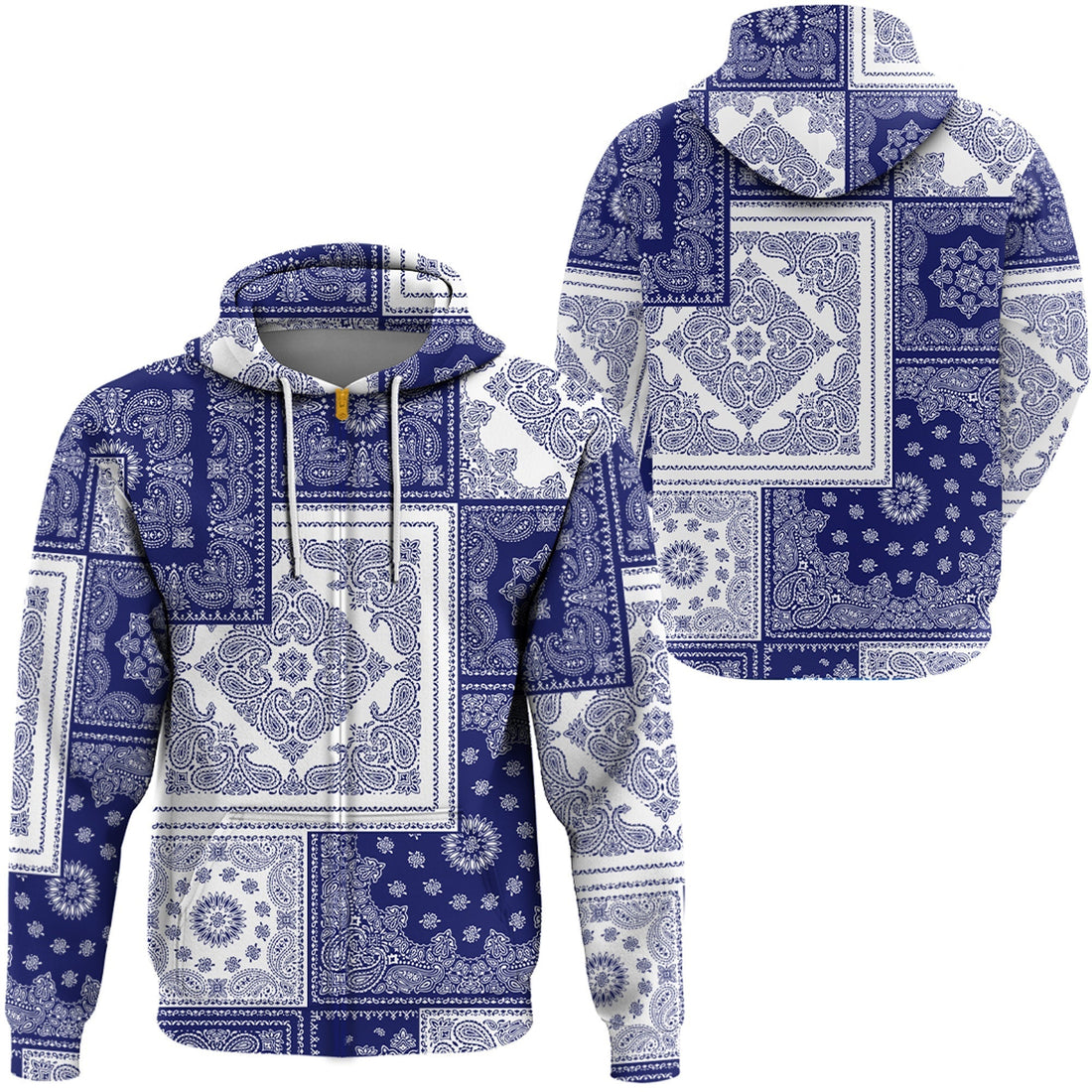 Paisley Bandana Hoodie Pattern Seamless Ver.101 RLT13