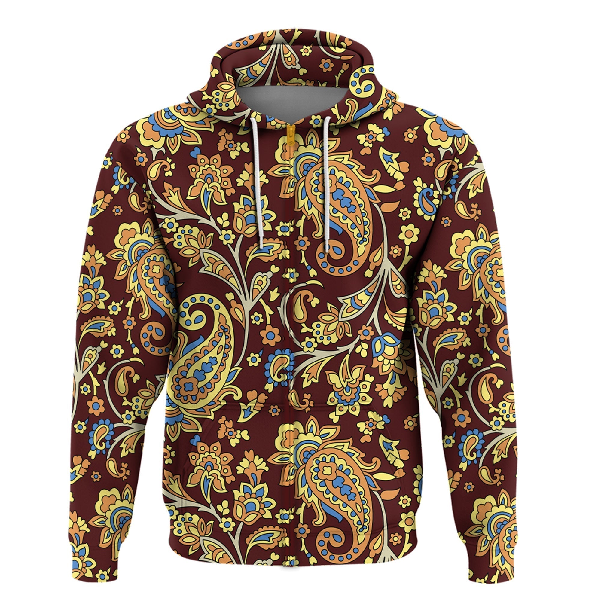 Paisley Bandana Hoodie Pattern Seamless Ver.119 RLT13