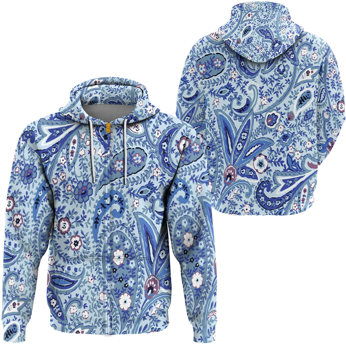 Paisley Bandana Hoodie Pattern Seamless Ver.82 RLT13
