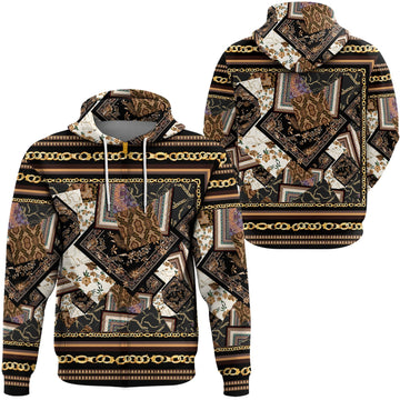 Paisley Bandana Hoodie Pattern Seamless Ver.88 RLT13