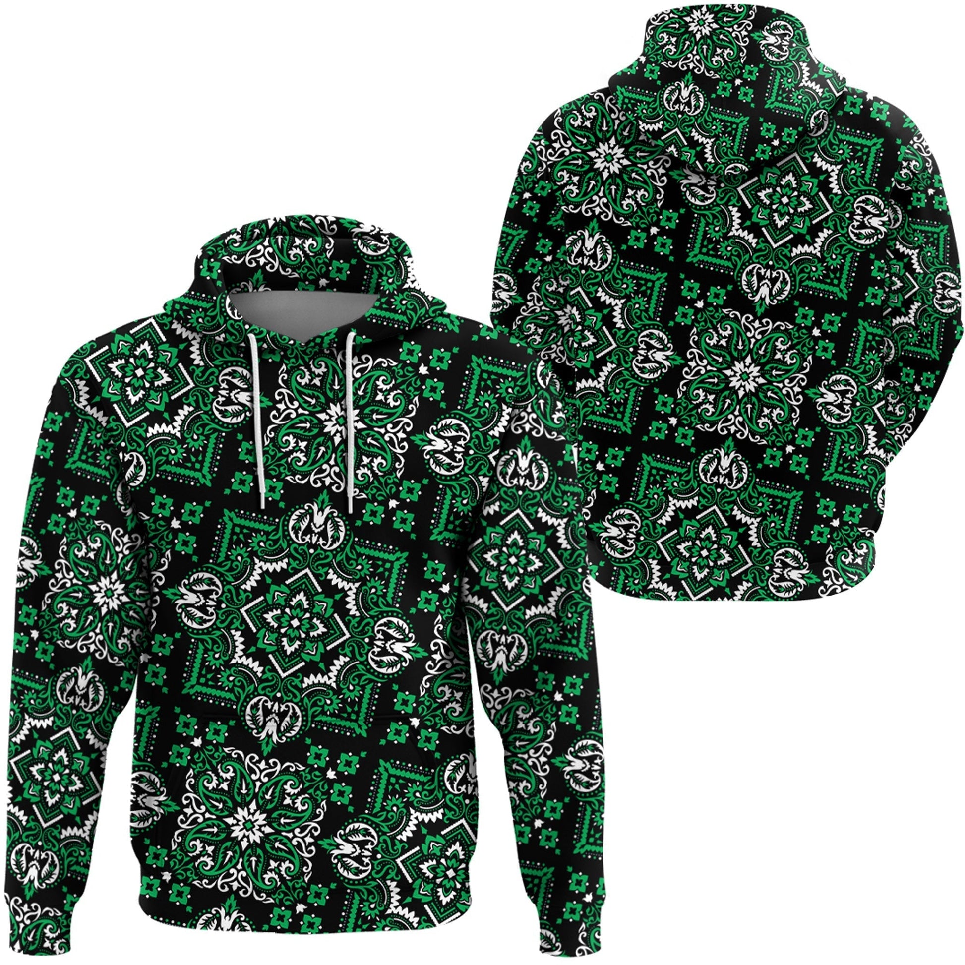 Paisley Bandana Hoodie Pattern Seamless Ver.87 RLT13