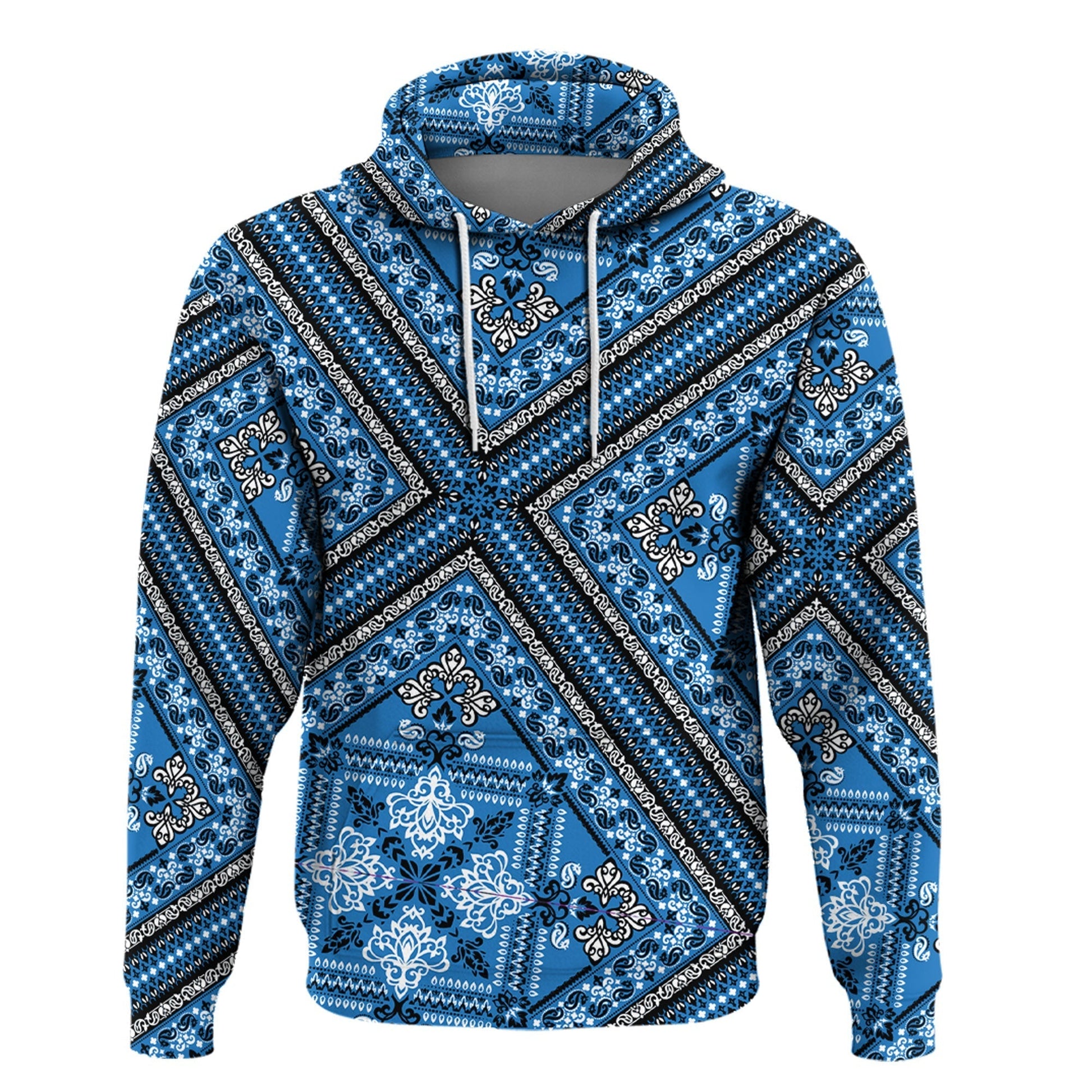 Paisley Bandana Hoodie Pattern Seamless Ver.74 RLT13