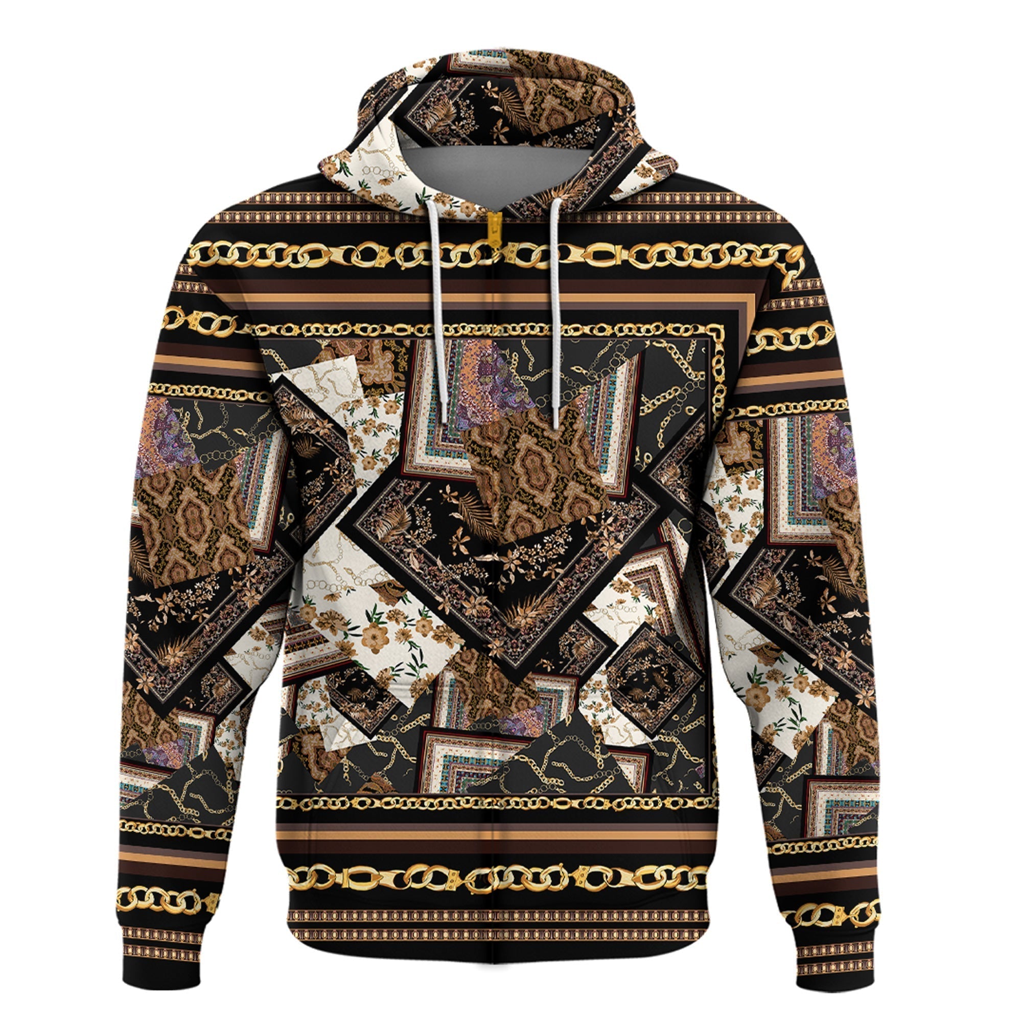 Paisley Bandana Hoodie Pattern Seamless Ver.88 RLT13