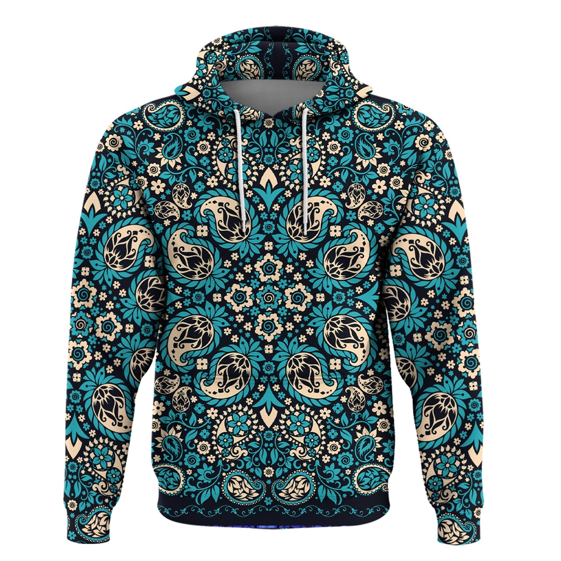 Paisley Bandana Hoodie Pattern Seamless Ver.83 RLT13