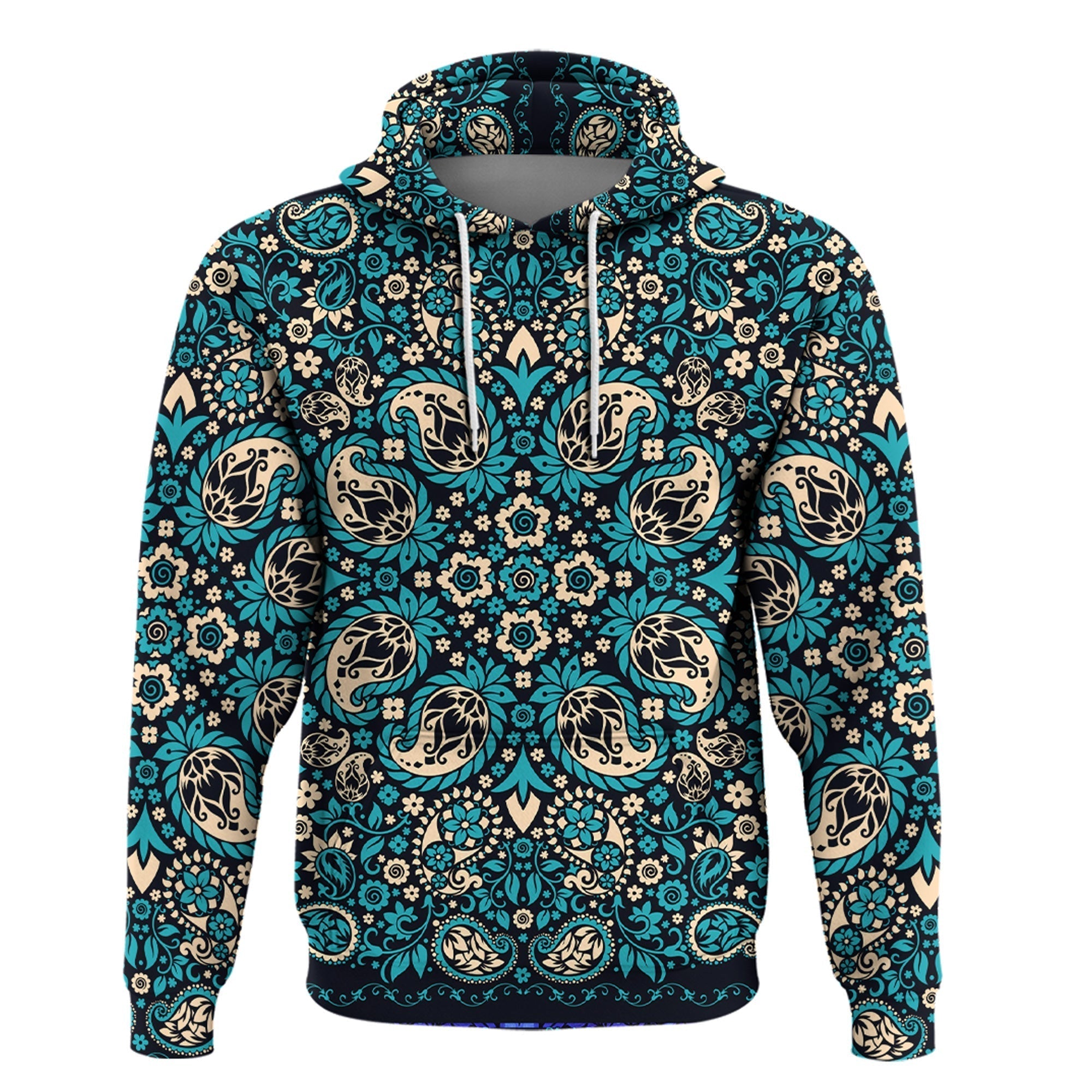 Paisley Bandana Hoodie Pattern Seamless Ver.83 RLT13