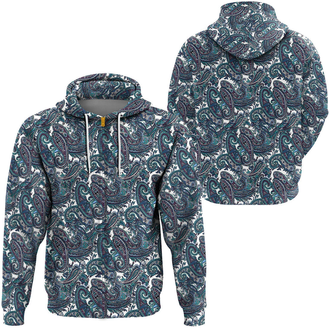 Paisley Bandana Hoodie Pattern Seamless Ver.97 RLT13