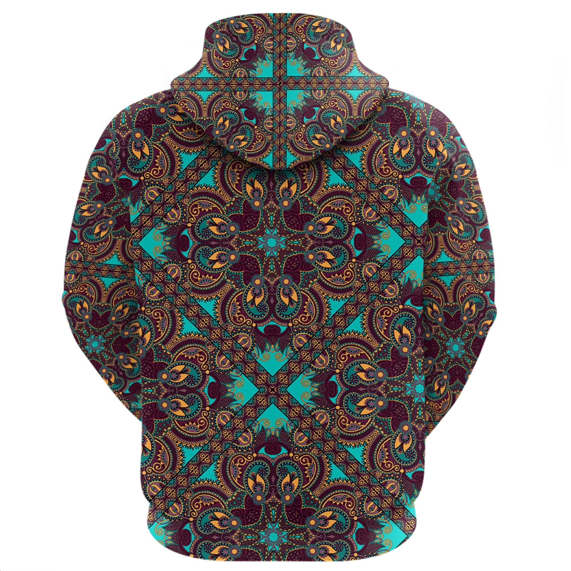 Paisley Bandana Hoodie Pattern Seamless Ver.81 RLT13