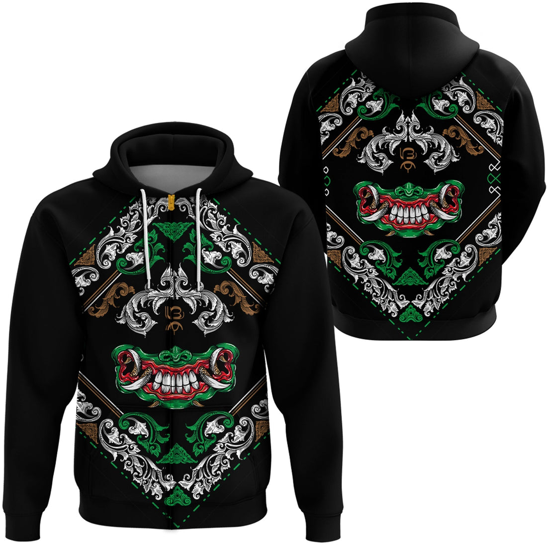 Paisley Bandana Hoodie Pattern Seamless Ver.118 RLT13