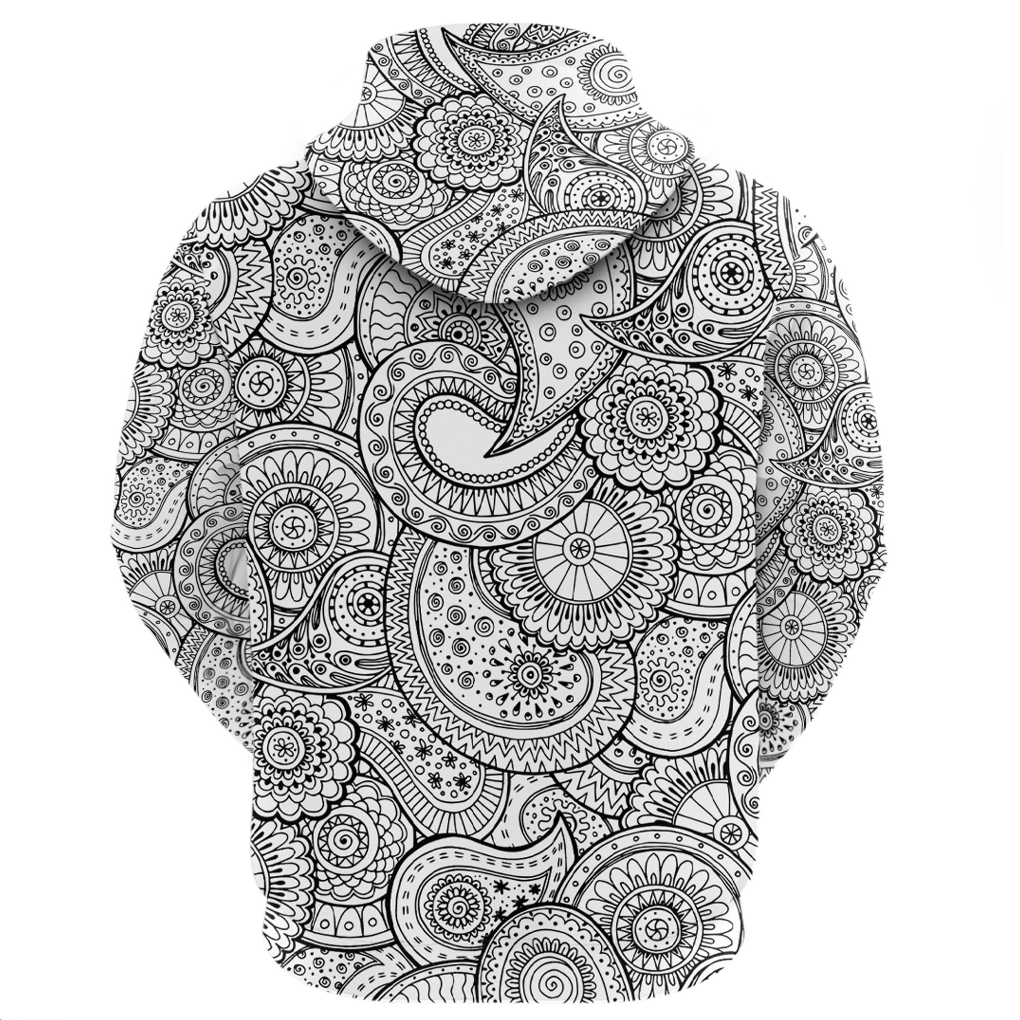 Paisley Bandana Hoodie Pattern Seamless Ver.91 RLT13