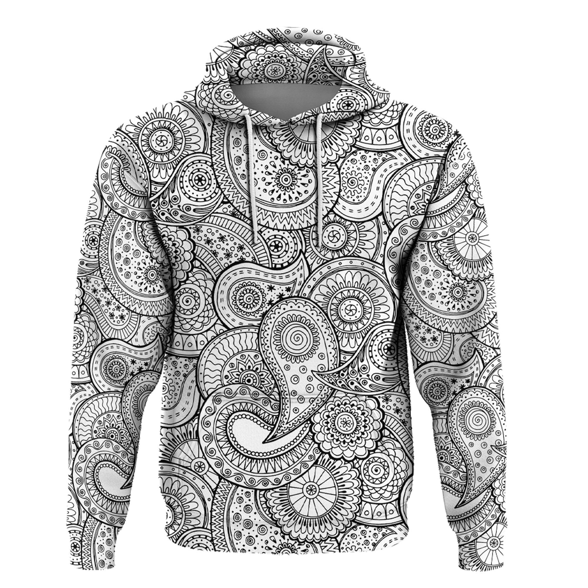 Paisley Bandana Hoodie Pattern Seamless Ver.91 RLT13