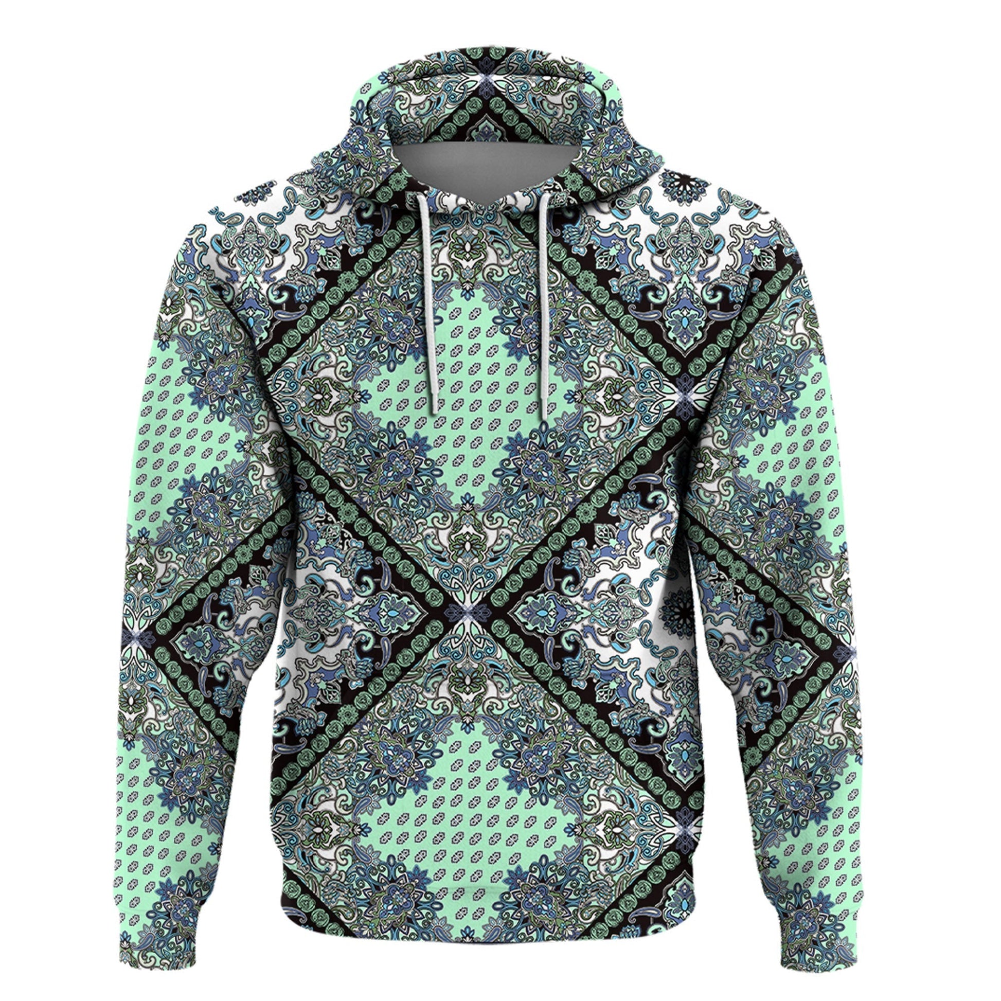 Paisley Bandana Hoodie Pattern Seamless Ver.96 RLT13