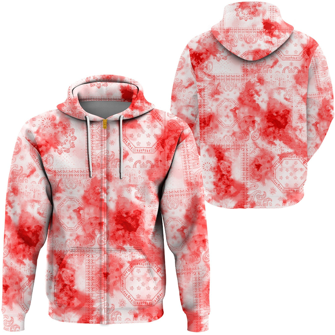 Paisley Bandana Hoodie Pattern Seamless Ver.89 RLT13