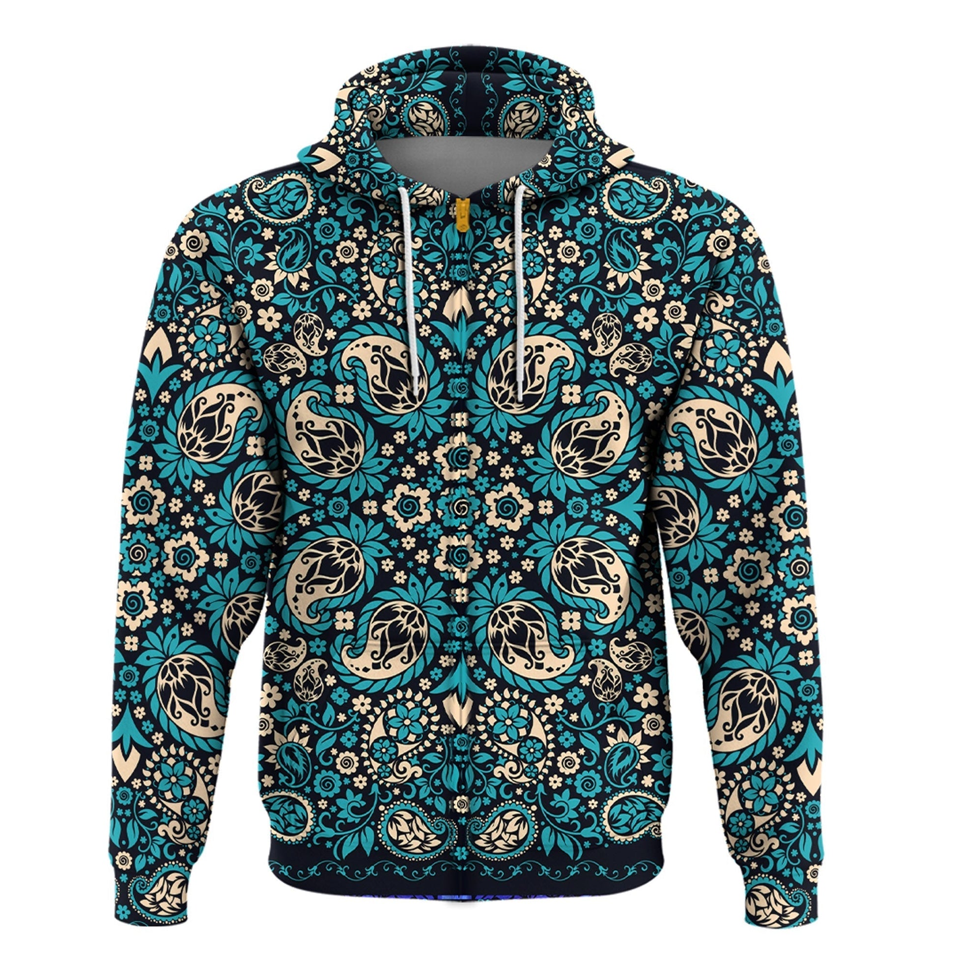 Paisley Bandana Hoodie Pattern Seamless Ver.83 RLT13
