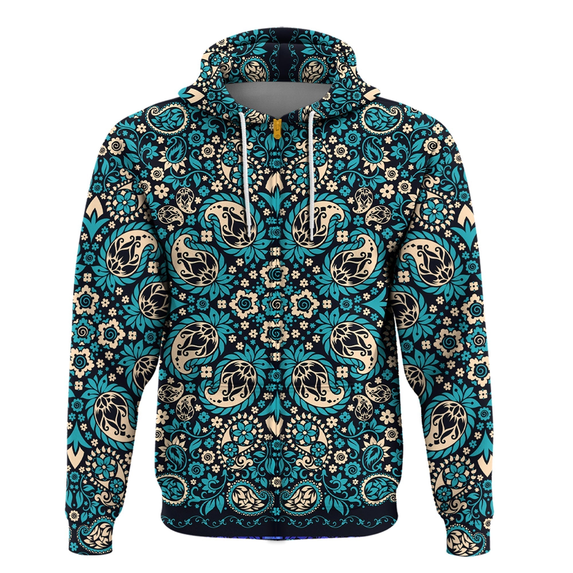 Paisley Bandana Hoodie Pattern Seamless Ver.83 RLT13