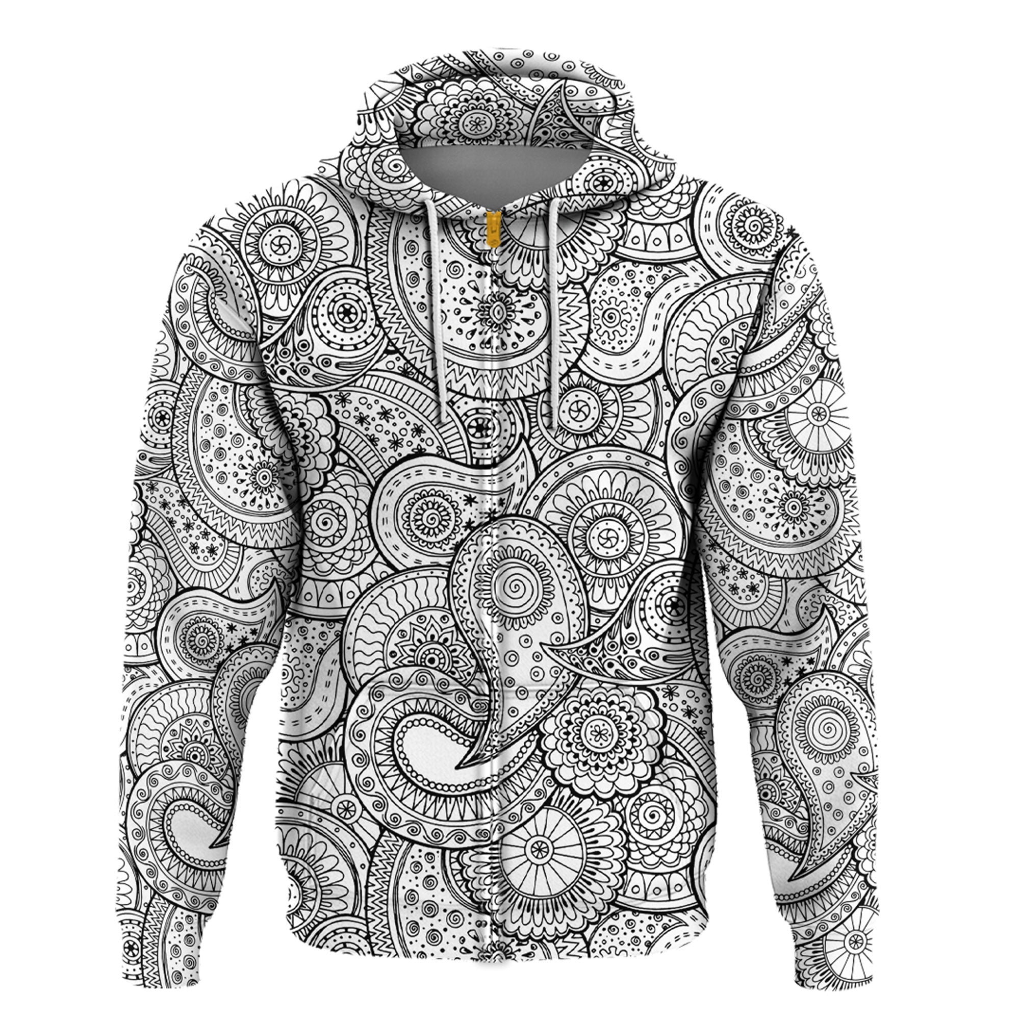 Paisley Bandana Hoodie Pattern Seamless Ver.91 RLT13