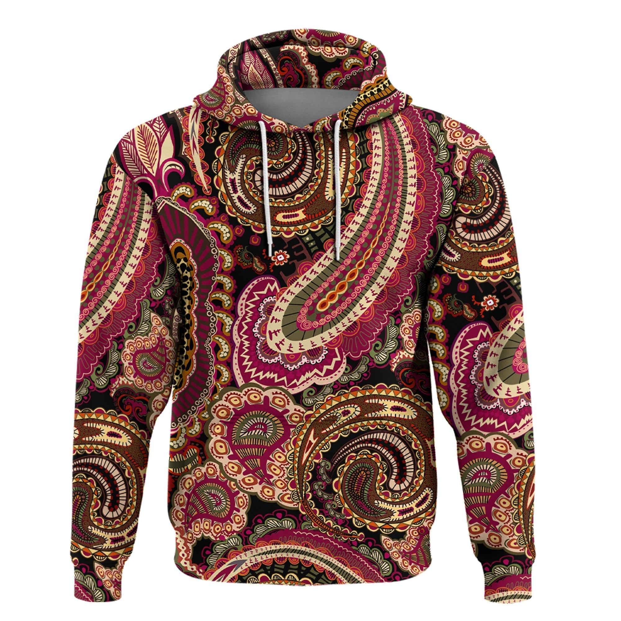Paisley Bandana Hoodie Pattern Seamless Ver.112 RLT13