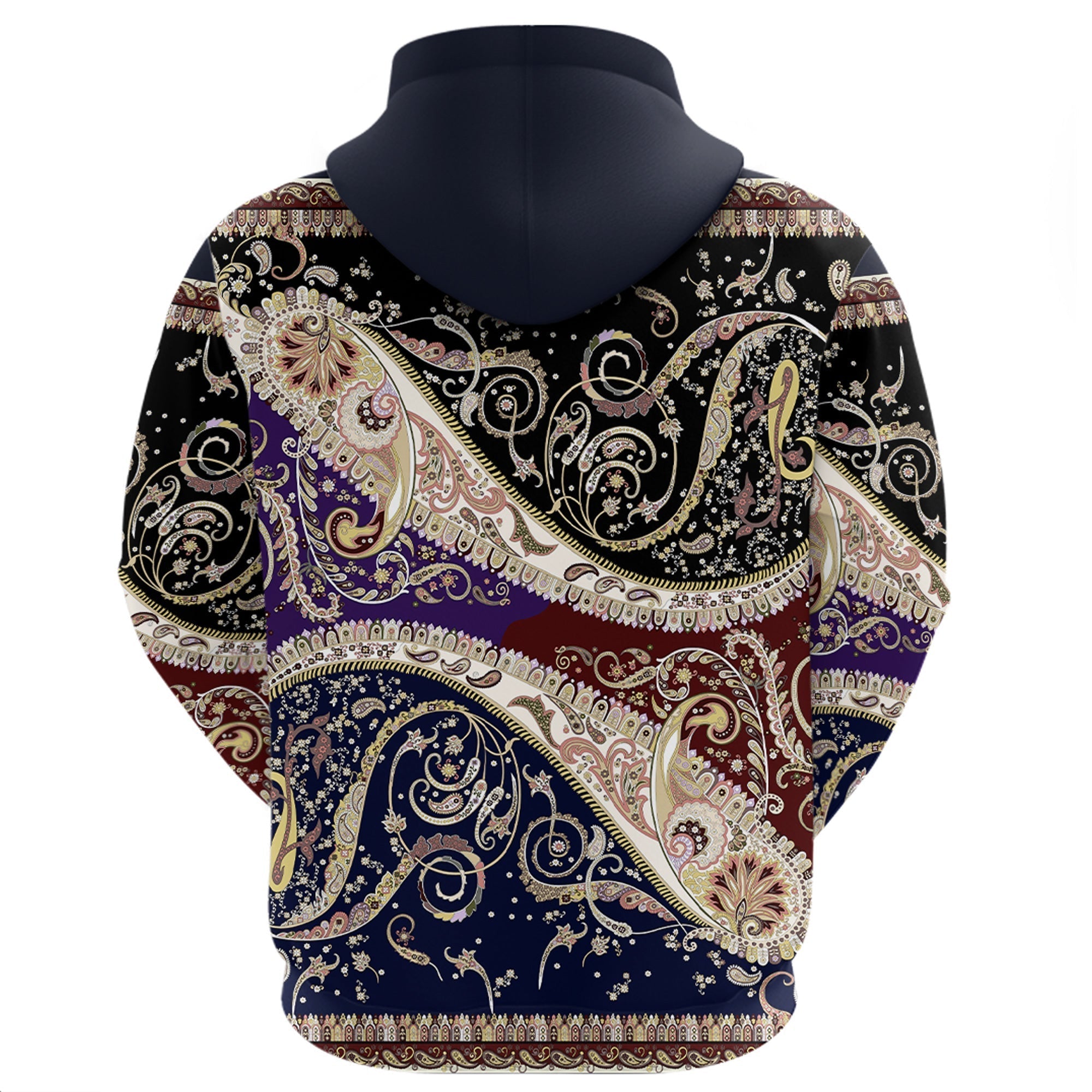 Paisley Bandana Hoodie Pattern Seamless Ver.113 RLT13