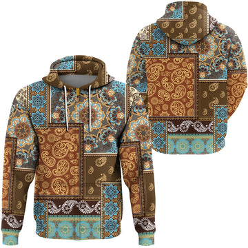 Paisley Bandana Hoodie Pattern Seamless Ver.95 RLT13