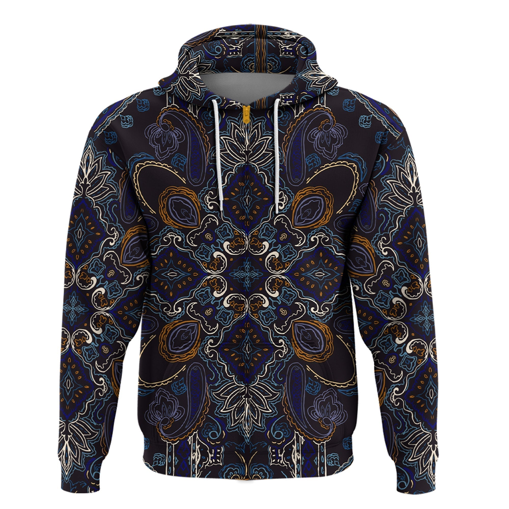 Paisley Bandana Hoodie Pattern Seamless Ver.93 RLT13