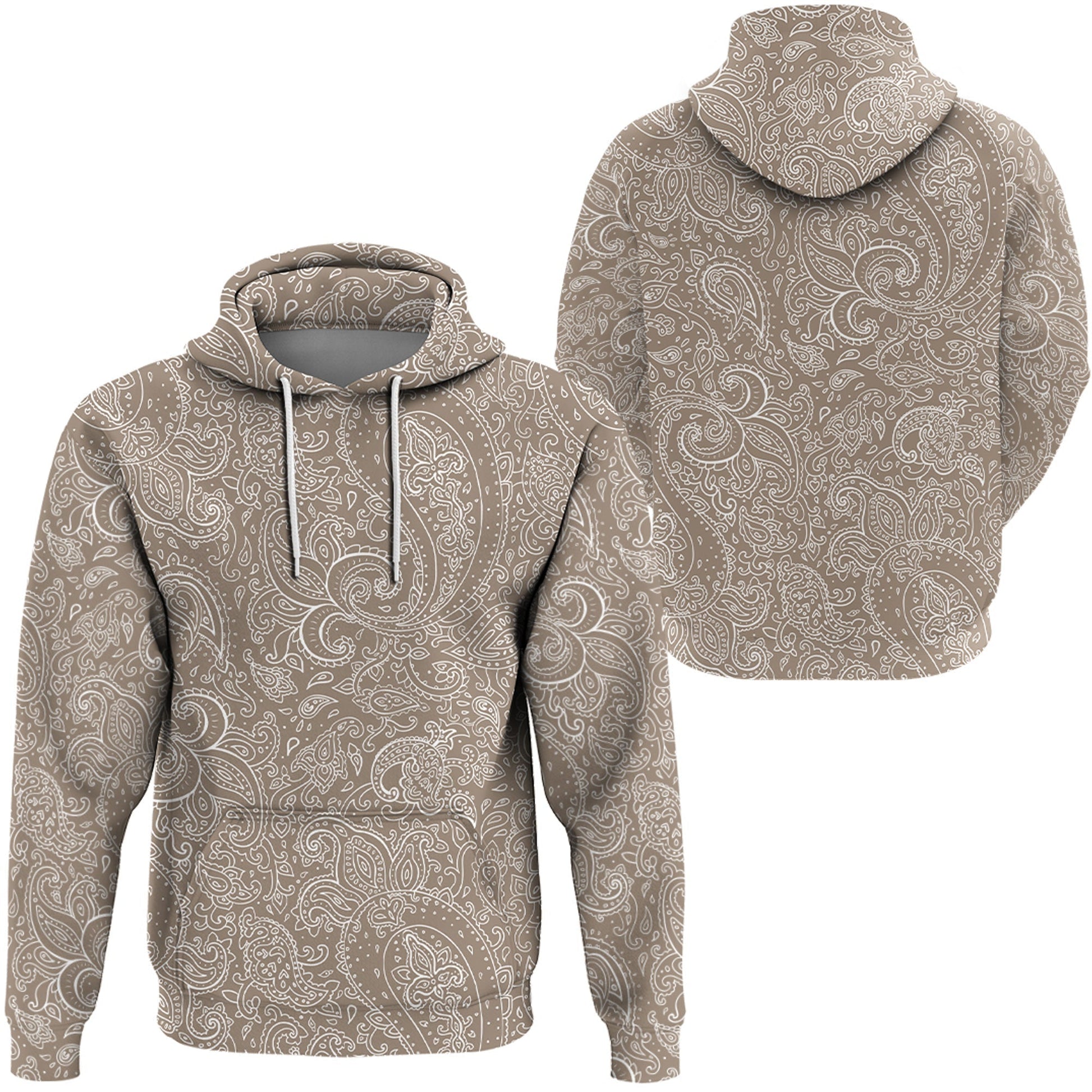 Paisley Bandana Hoodie Pattern Seamless Ver.90 RLT13