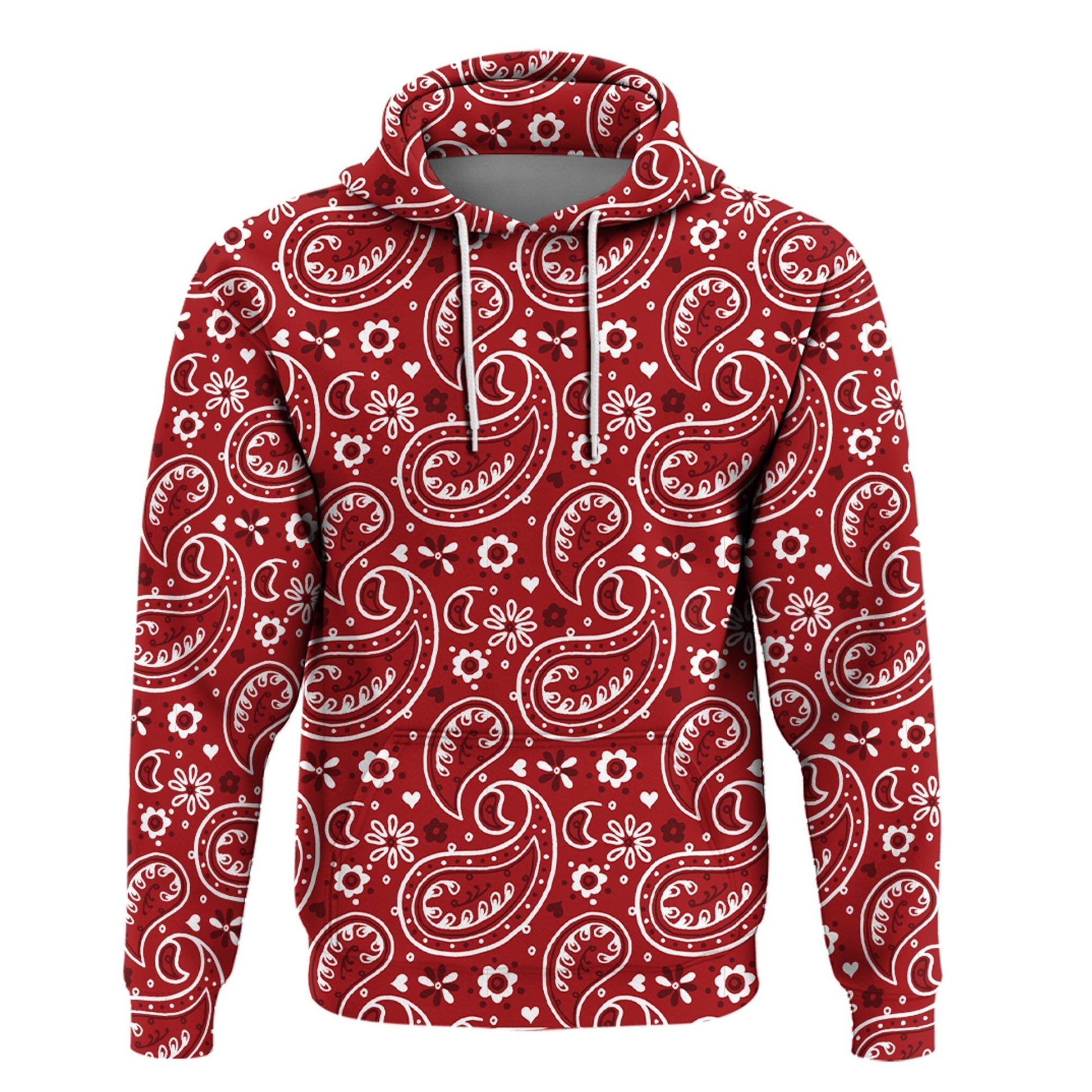 Paisley Bandana Hoodie Pattern Seamless Ver.65 RLT13