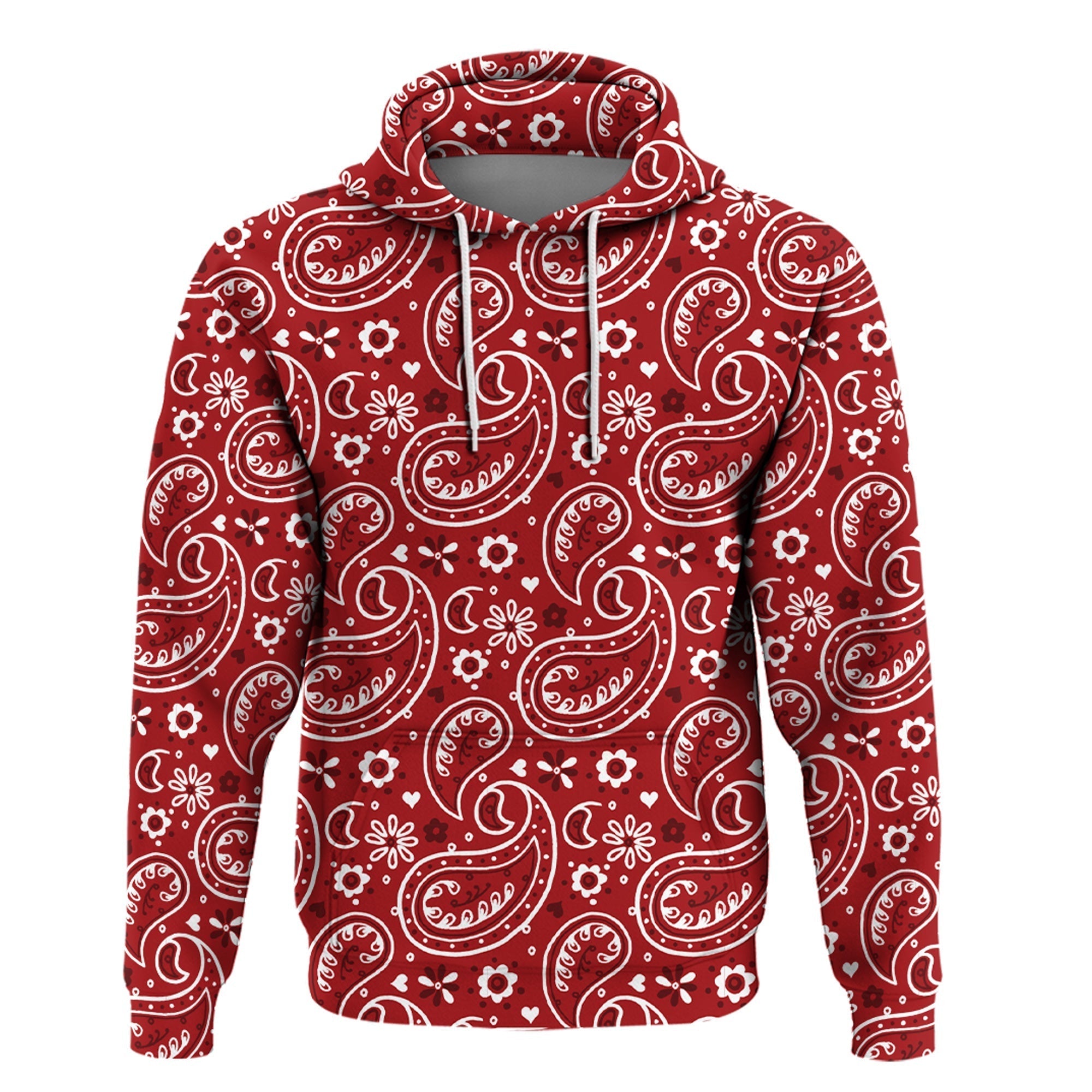 Paisley Bandana Hoodie Pattern Seamless Ver.65 RLT13