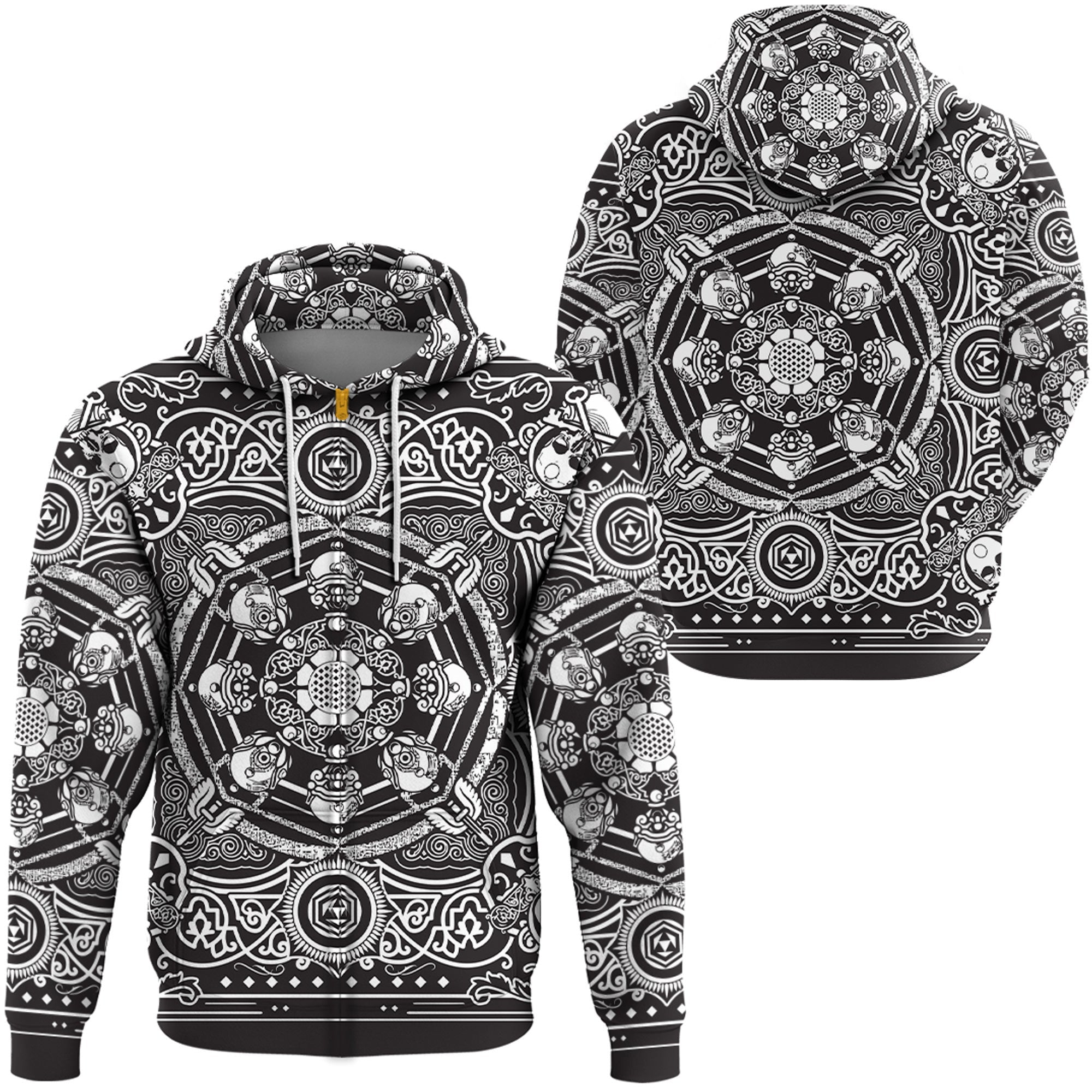 Paisley Bandana Hoodie Pattern Seamless Ver.66 RLT13