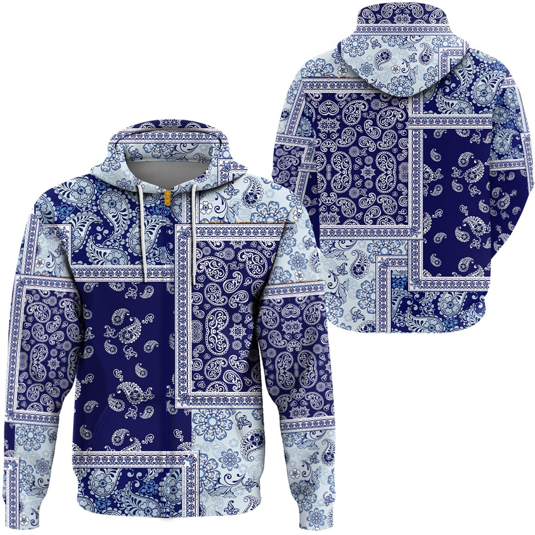 Paisley Bandana Hoodie Pattern Seamless Ver.60 RLT13