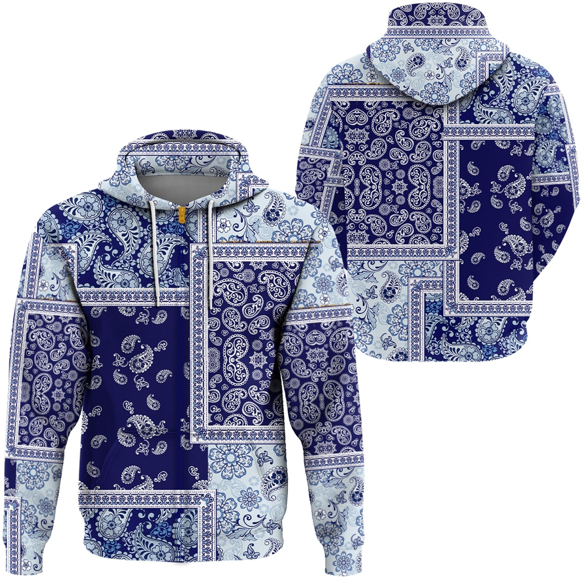 Paisley Bandana Hoodie Pattern Seamless Ver.60 RLT13