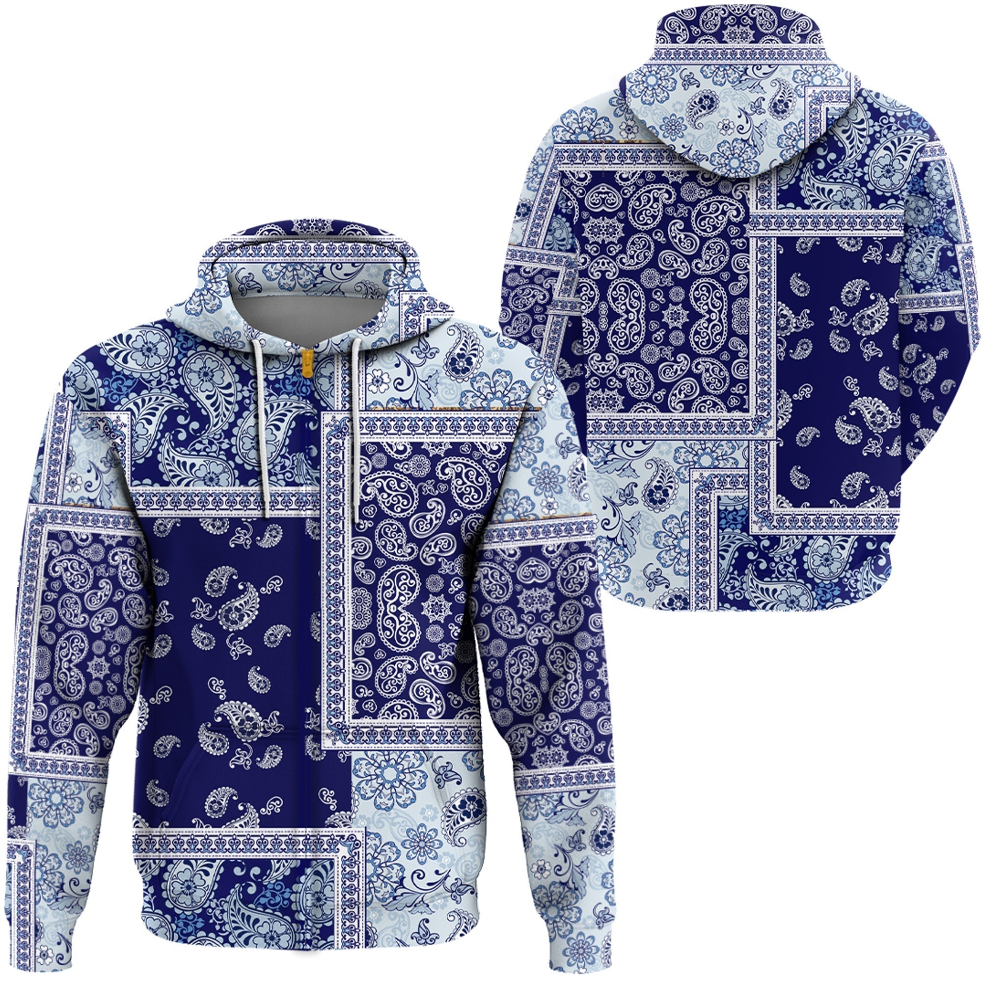 Paisley Bandana Hoodie Pattern Seamless Ver.60 RLT13