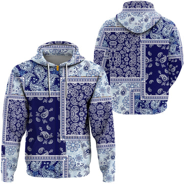 Paisley Bandana Hoodie Pattern Seamless Ver.60 RLT13