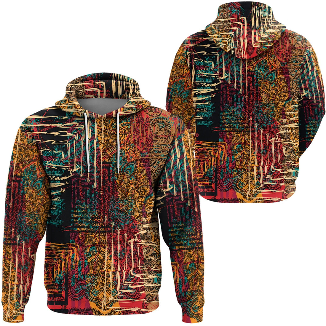 Paisley Bandana Hoodie Pattern Seamless Ver.59 RLT13