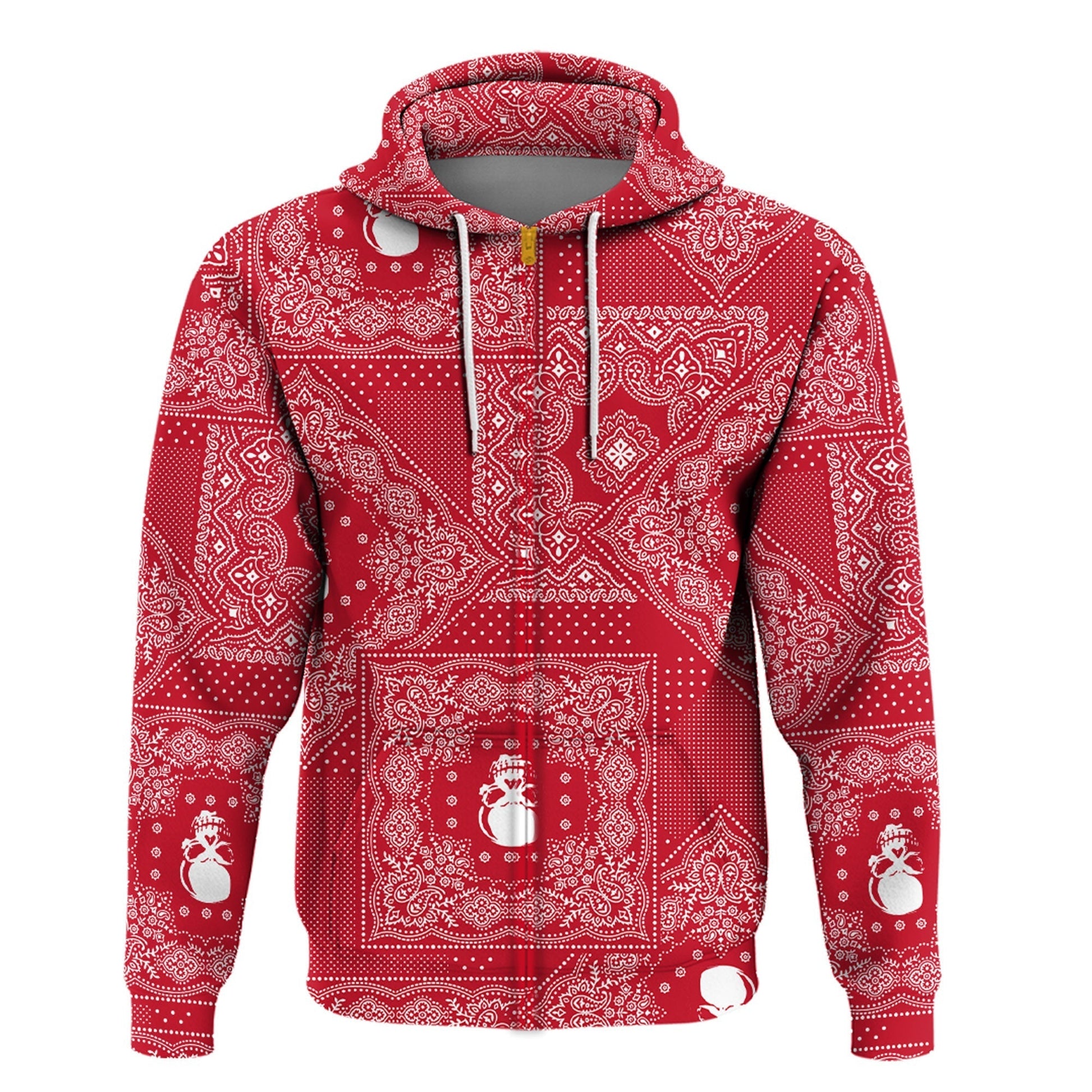 Paisley Bandana Hoodie Pattern Seamless Ver.75 RLT13