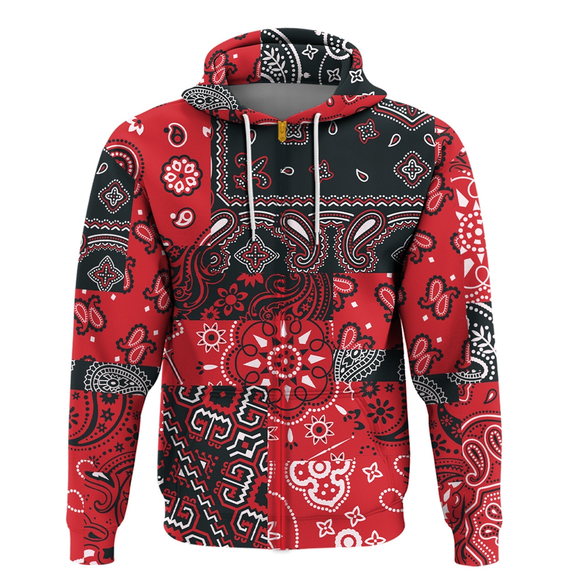 Paisley Bandana Hoodie Pattern Seamless Ver.67 RLT13