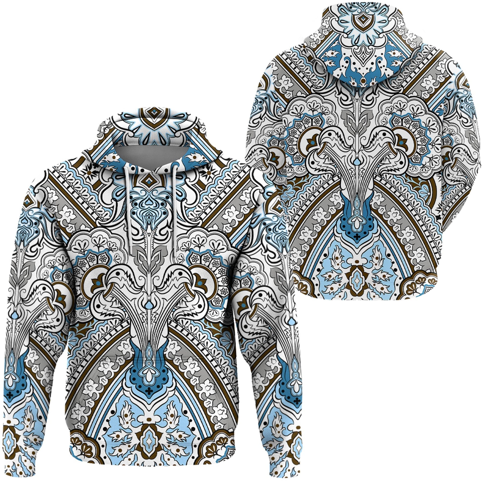 Paisley Bandana Hoodie Pattern Seamless Ver.58 RLT13