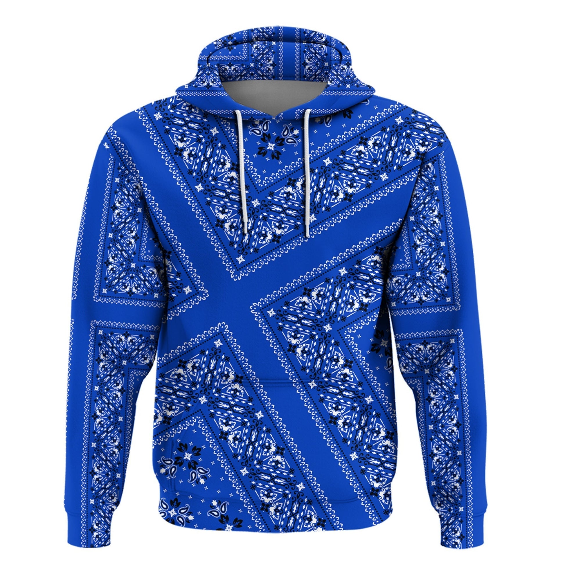 Paisley Bandana Hoodie Pattern Seamless Ver.79 RLT13