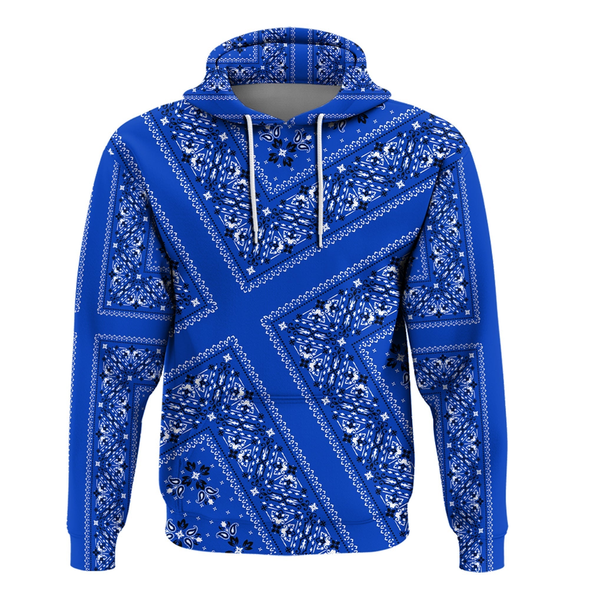 Paisley Bandana Hoodie Pattern Seamless Ver.79 RLT13