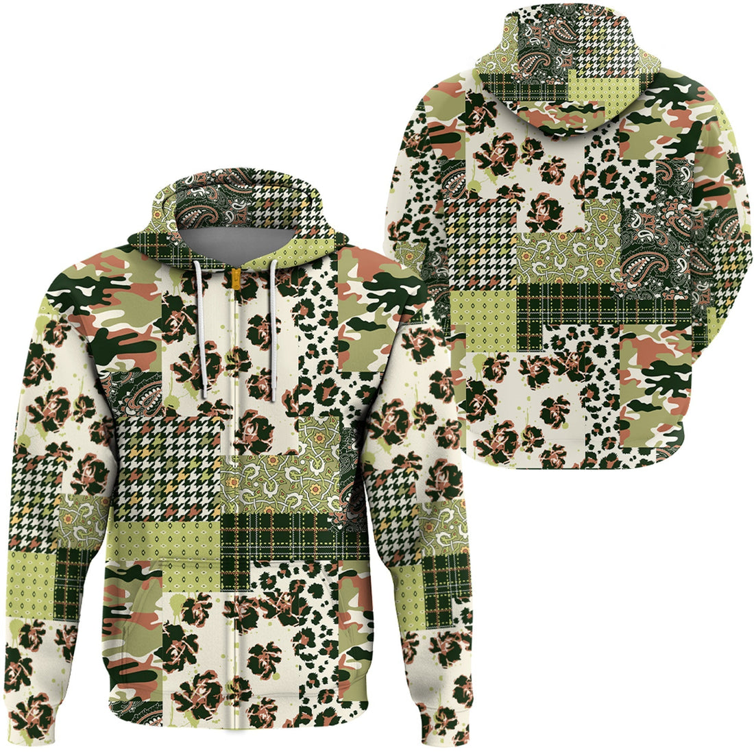 Paisley Bandana Hoodie Pattern Seamless Ver.69 RLT13