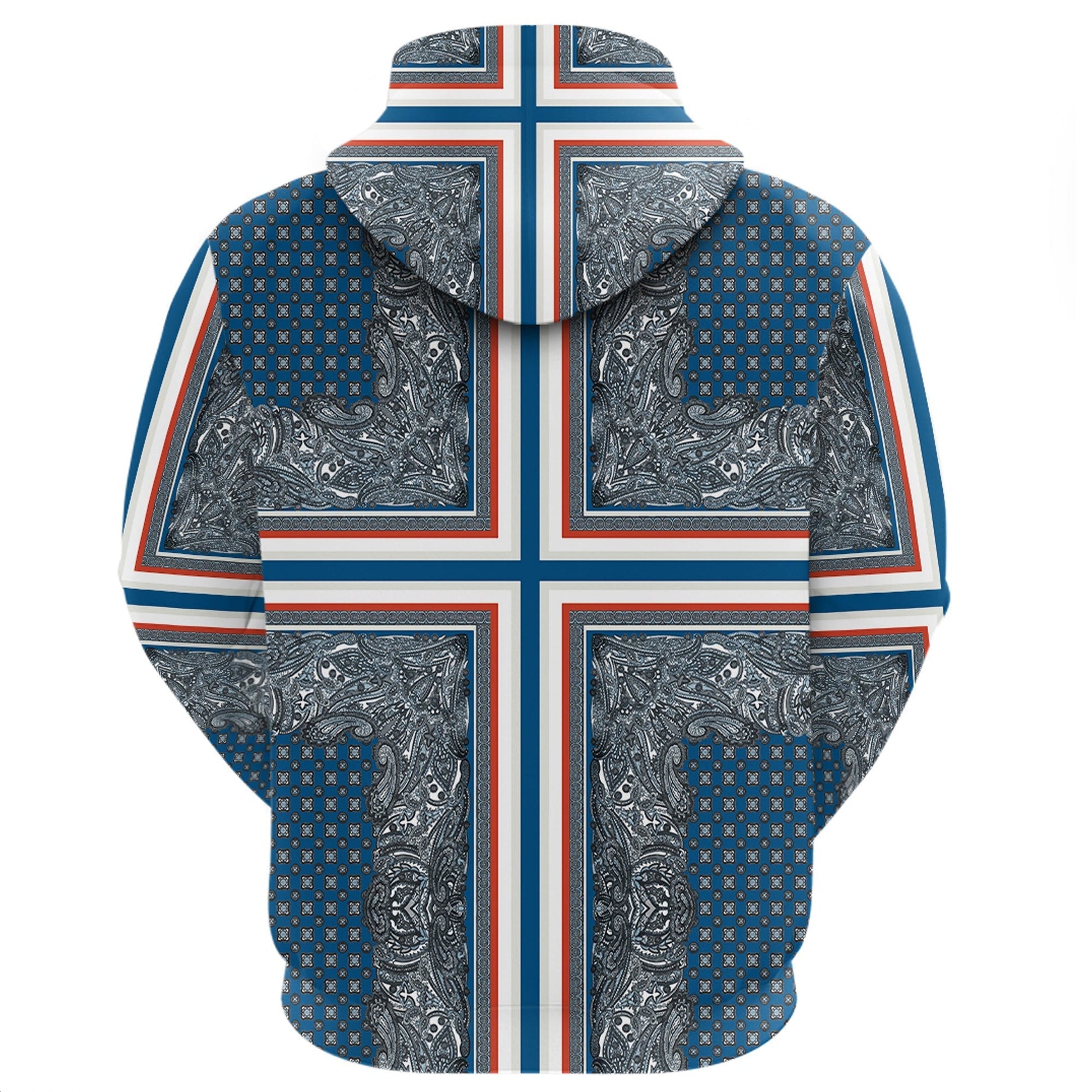 Paisley Bandana Hoodie Pattern Seamless Ver.80 RLT13