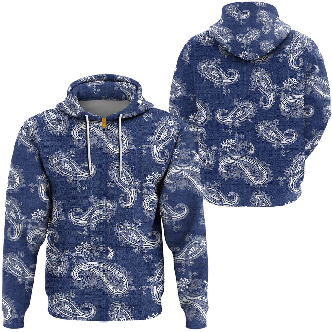 Paisley Bandana Hoodie Pattern Seamless Ver.61 RLT13